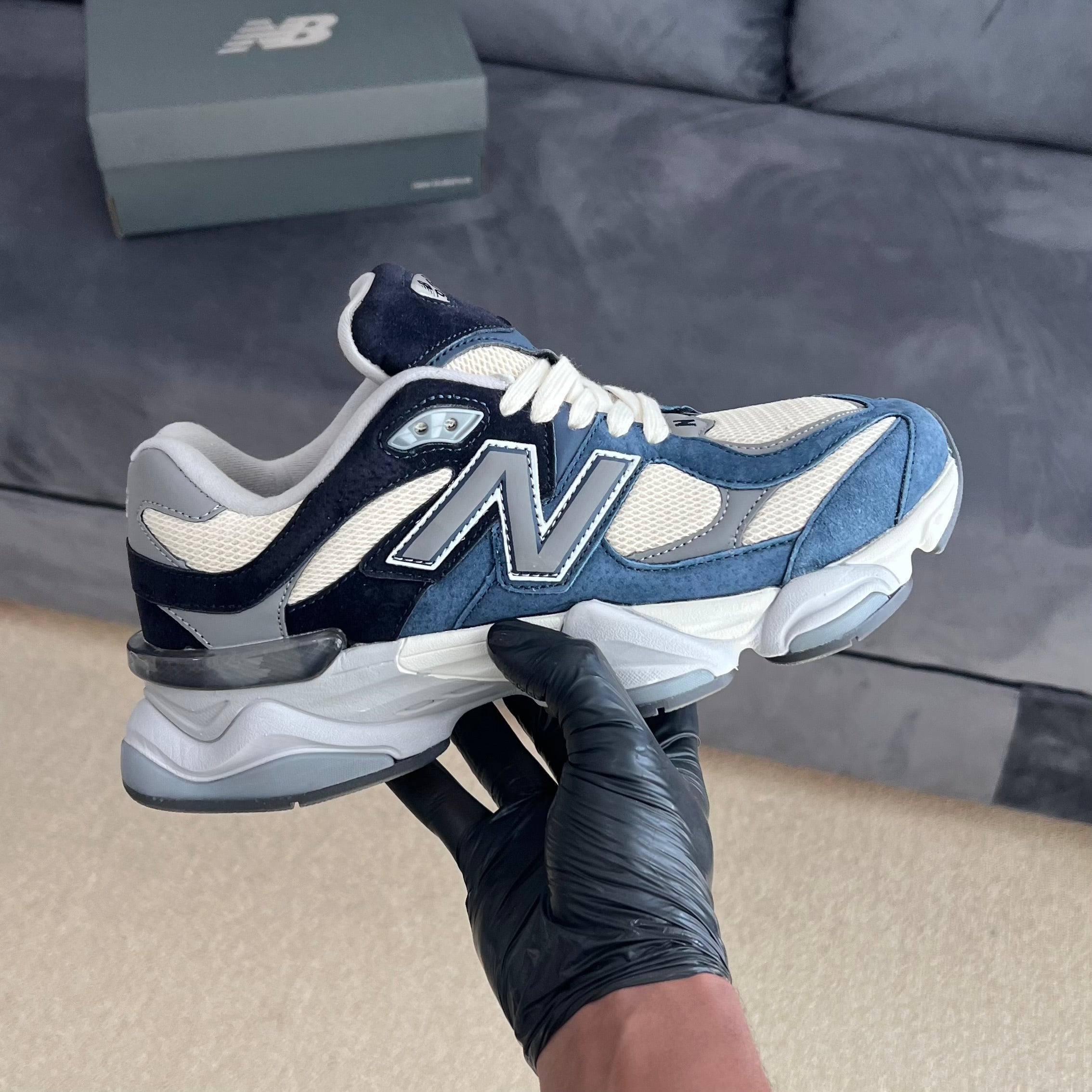 SneakerLab Nalance 9060 Athletic Shoes Natural Indigo