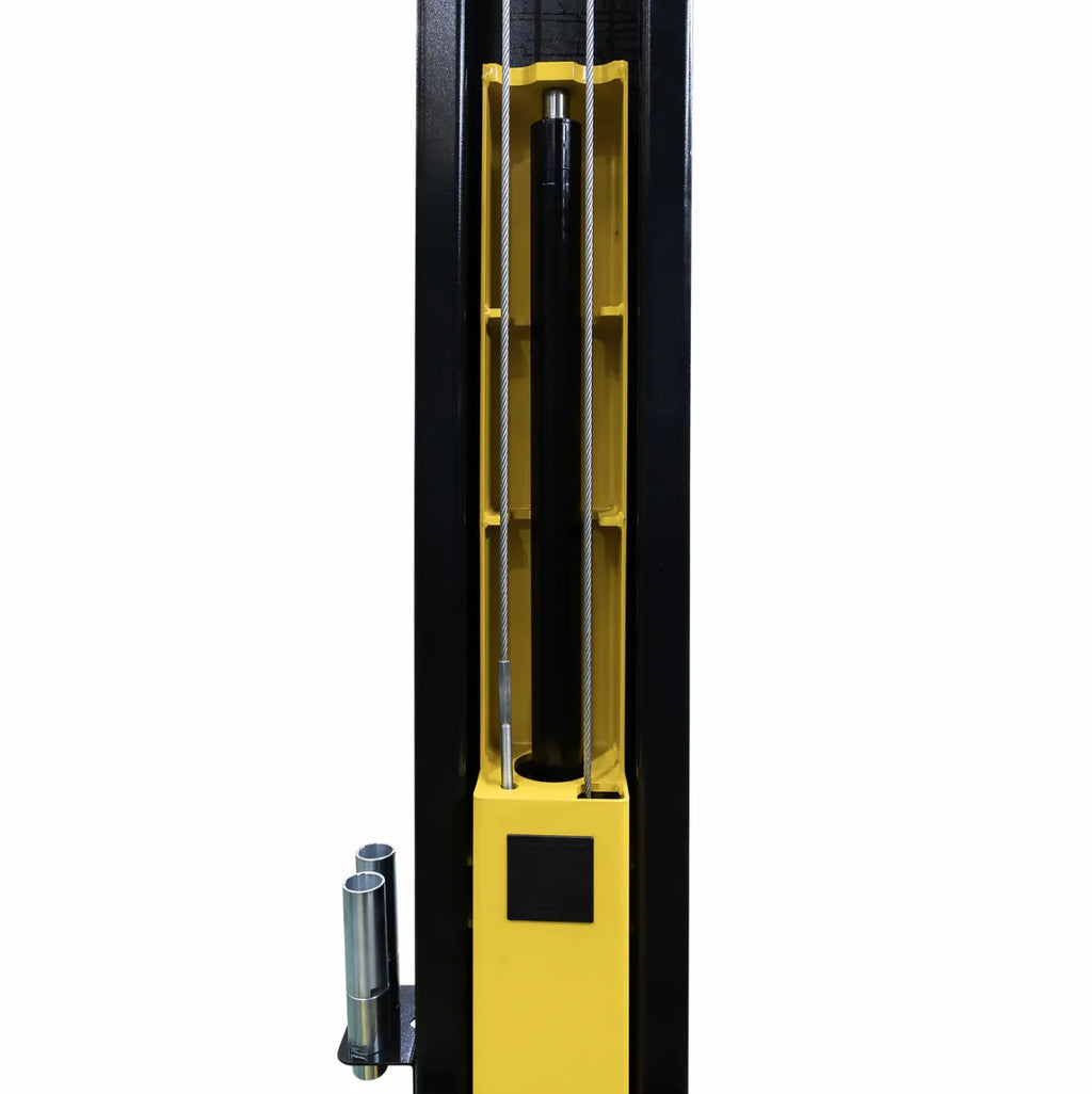 APlusLift 12,000LB 2-Post Overhead Single Release Direct Drive Car Lift with 3 Year Warranty – AP-12SR