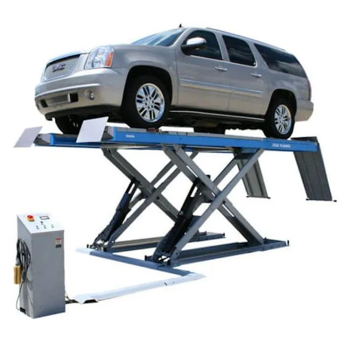 Atlas 12ASL Scissor Alignment Lift + RJ-6 Rolling Jacks Combo