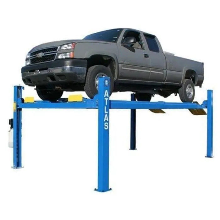 Atlas 412 Four Post Lift + RJ6BK Rolling Jacks Combo
