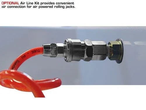 Atlas 412A Four Post Alignment Lift + RJ6BK Rolling Jacks Combo
