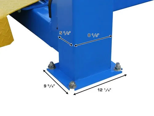 Atlas 414A Four Post Alignment Lift + RJ8 Rolling Jacks Combo