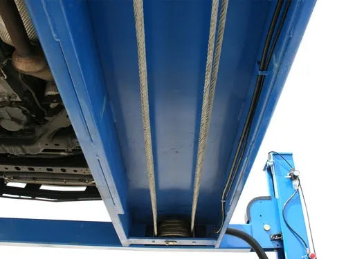 Atlas 414A Four Post Alignment Lift + RJ8 Rolling Jacks Combo