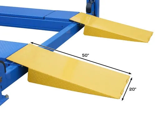 Atlas 412A Four Post Alignment Lift + RJ6BK Rolling Jacks Combo