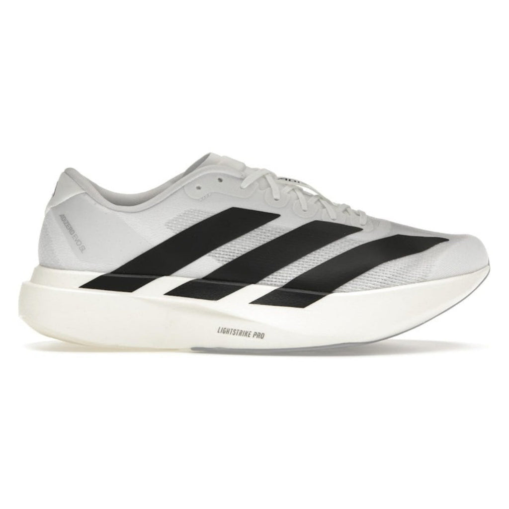 Adidas Adizero Evo White Black Athletic Shoes