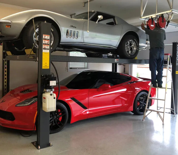 AMGO 408-P Four Post Parking Lift
