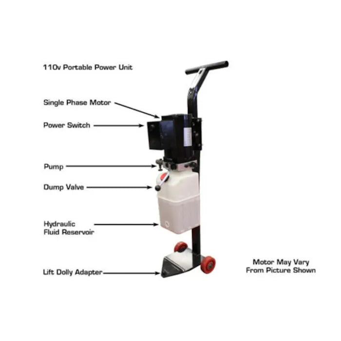 Atlas LR06 Portable Low-Rise Scissor Lift 6,000 lbs. Capacity