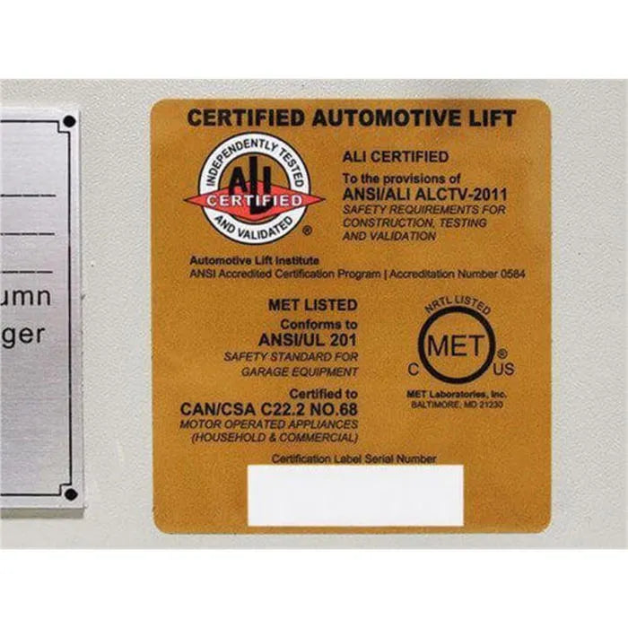 Atlas ML-4030BC Wired Mobile Column Lifts Set of 4