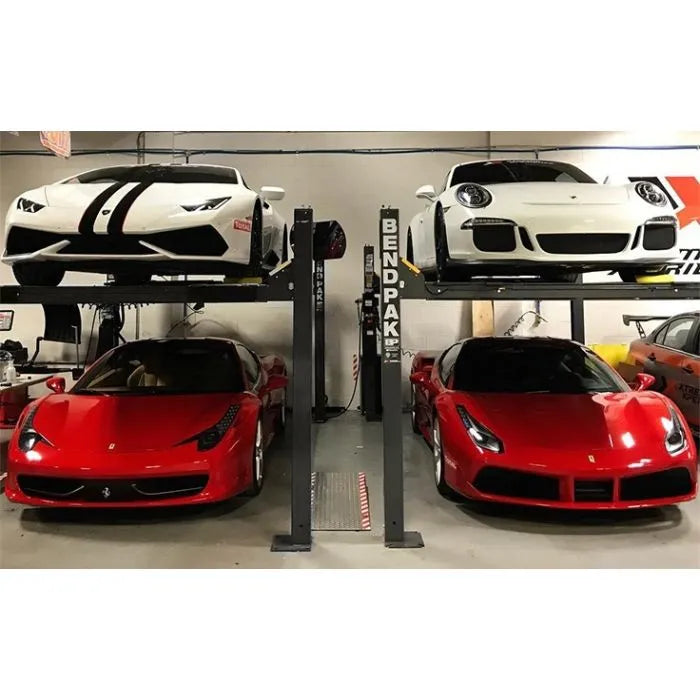 BendPak HD-7W Four Post Car Lift 7,000 lbs. Capacity