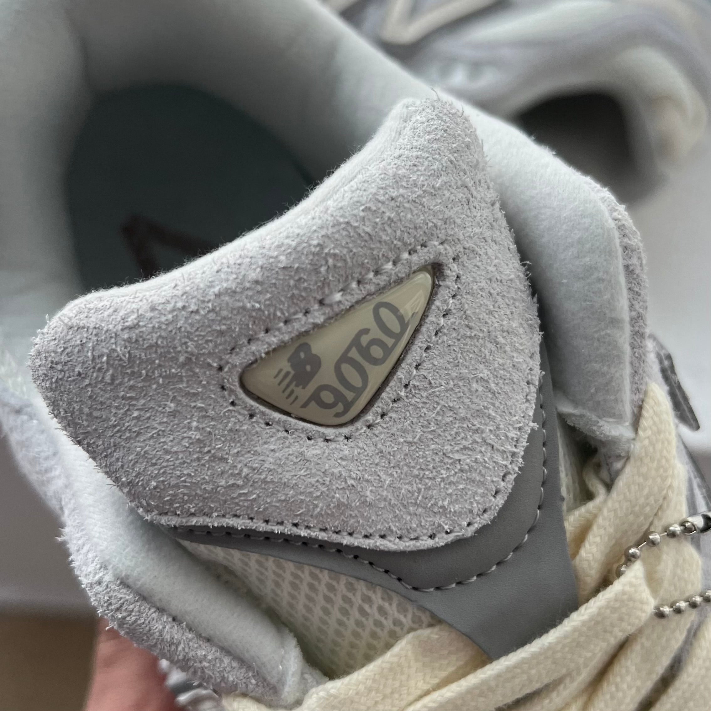 New Balance 9060 Quartz Grey Athletic Shoes