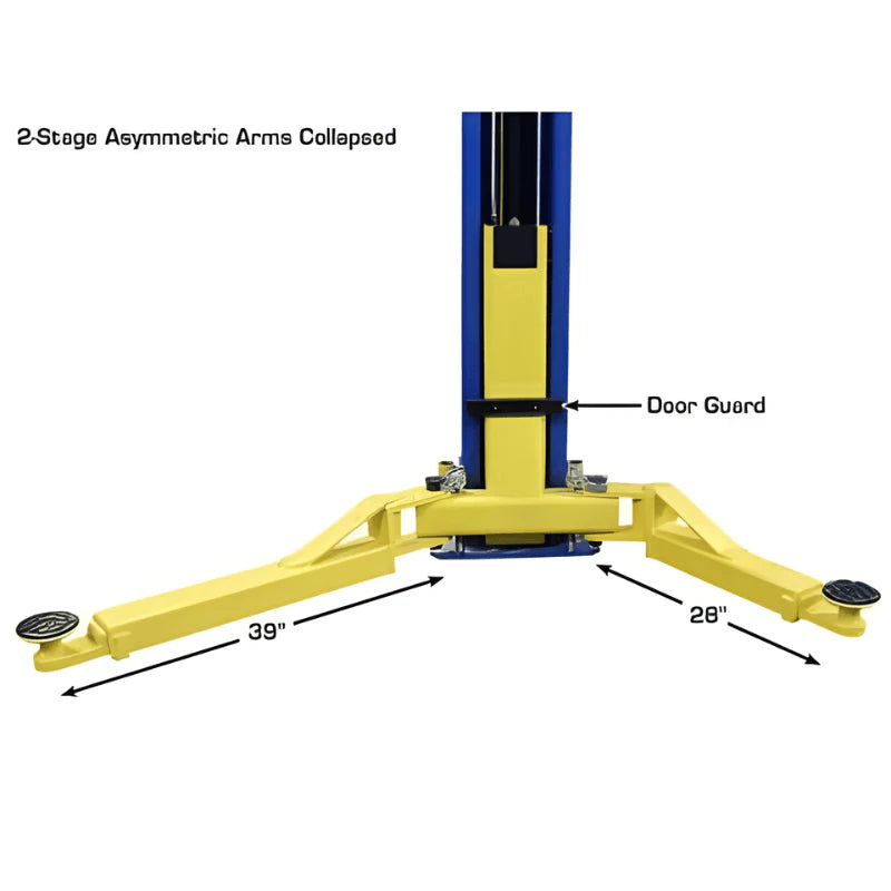 ATLAS Pro-9D Overhead 9,000 lbs. Capacity 2 Post Lift