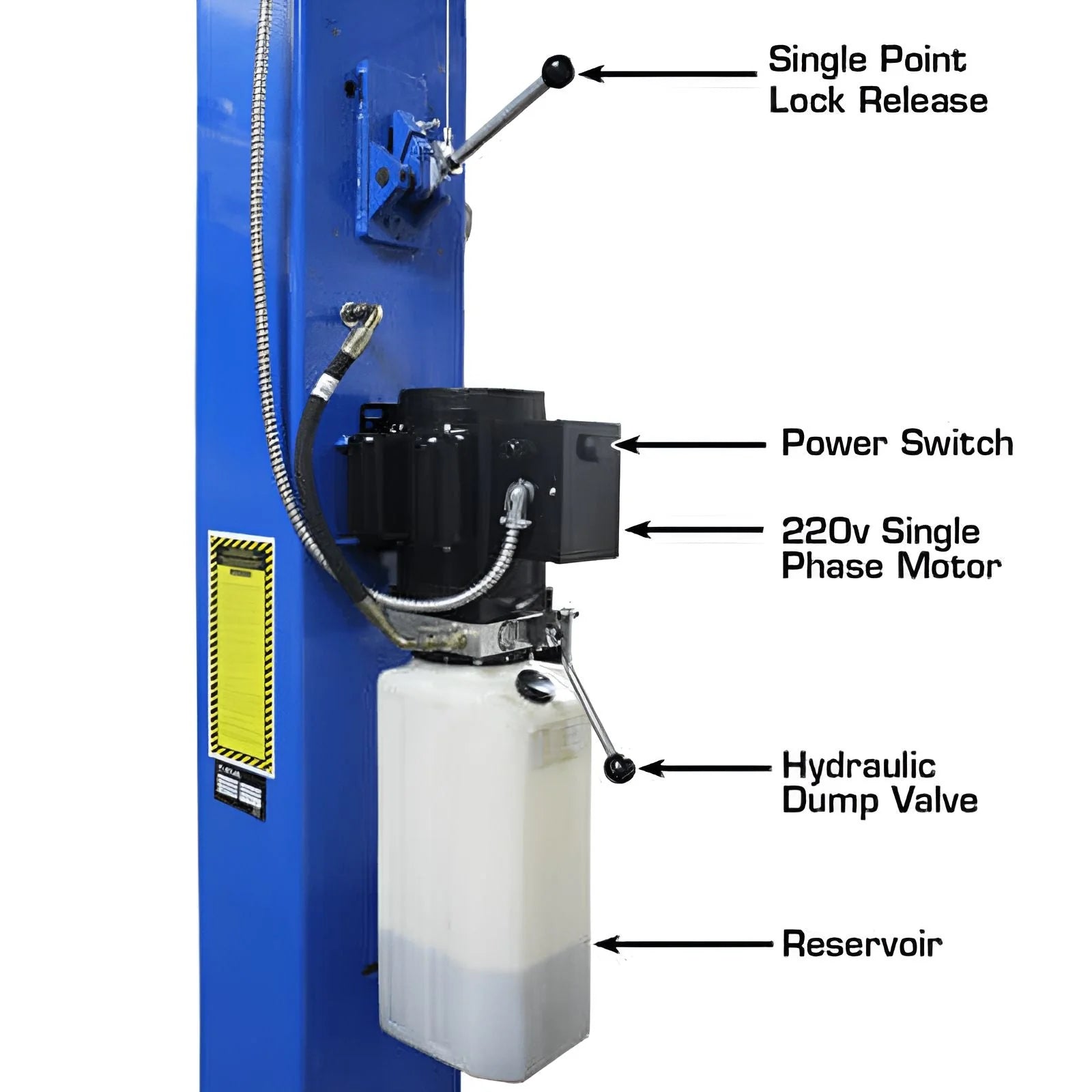 ATLAS Pro-9D Overhead 9,000 lbs. Capacity 2 Post Lift