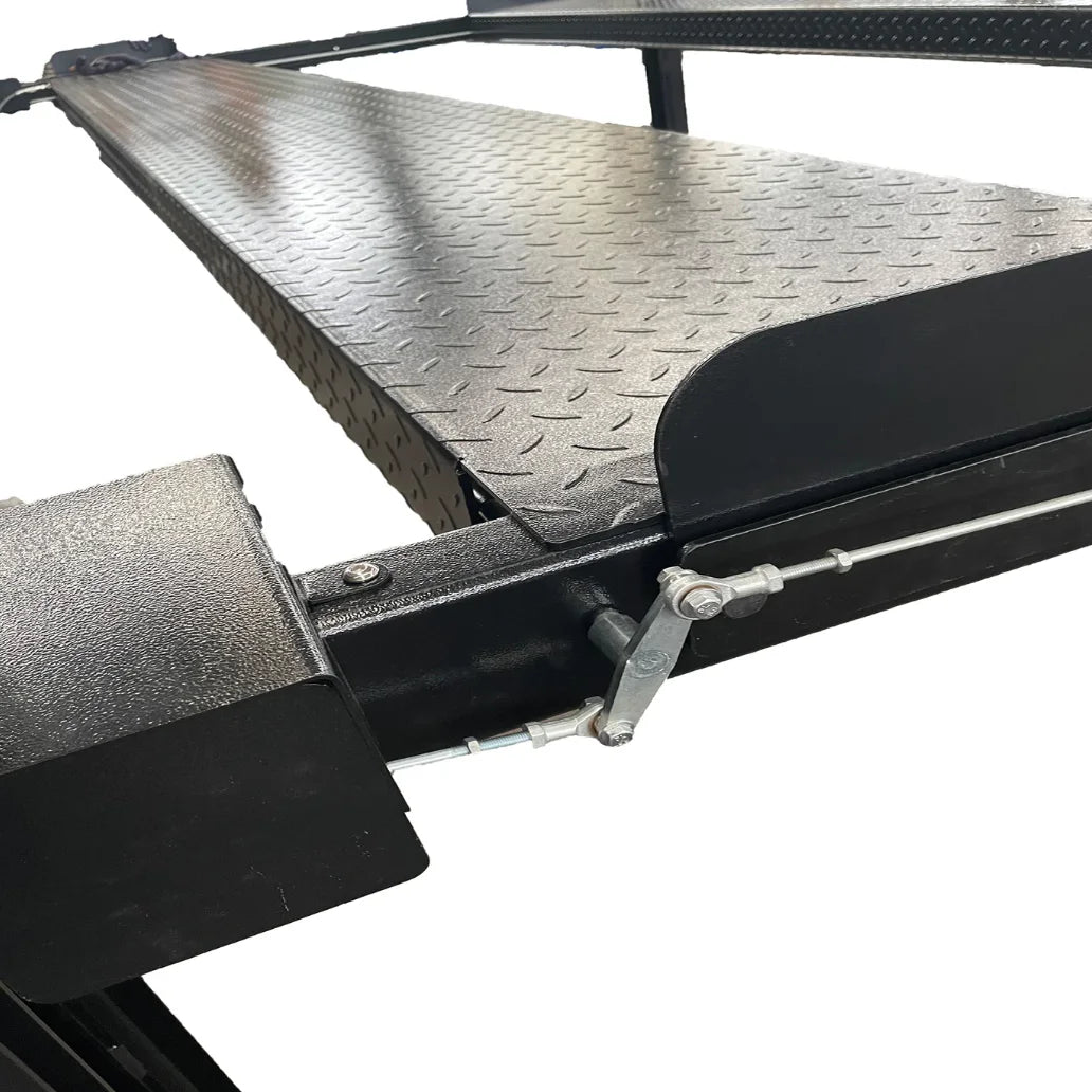 APlusLift 8000LB 4-Post Portable Parking Storage Service Car Lift - HW-8S or HW-8SXLT