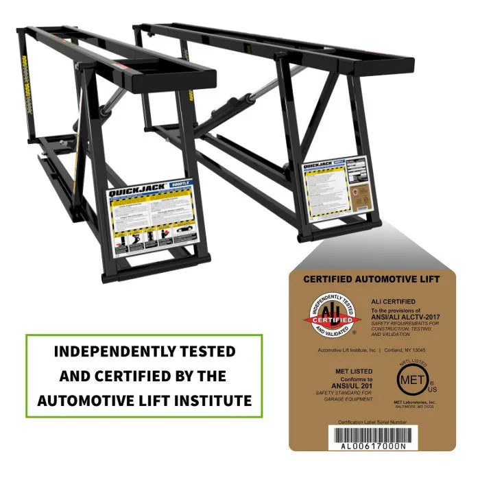 Ranger QuickJack 6000TLX Extended Portable Car Lift System