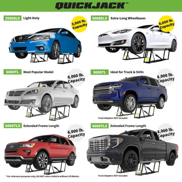 Ranger QuickJack 6000TL Portable Car Lift System