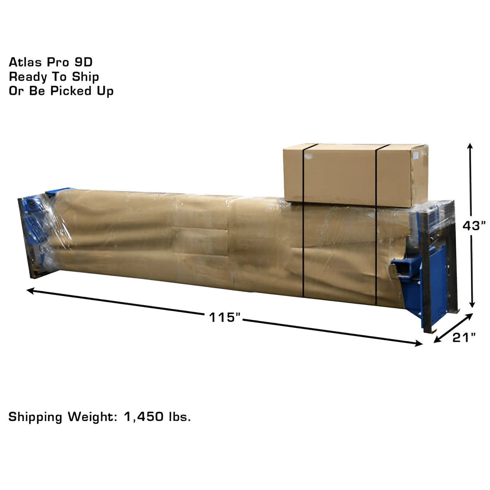 ATLAS Pro-9D Overhead 9,000 lbs. Capacity 2 Post Lift