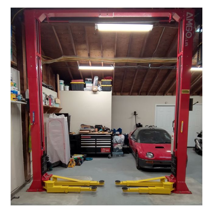 AMGO OH-10 ALI Certified Overhead Two Post Lift
