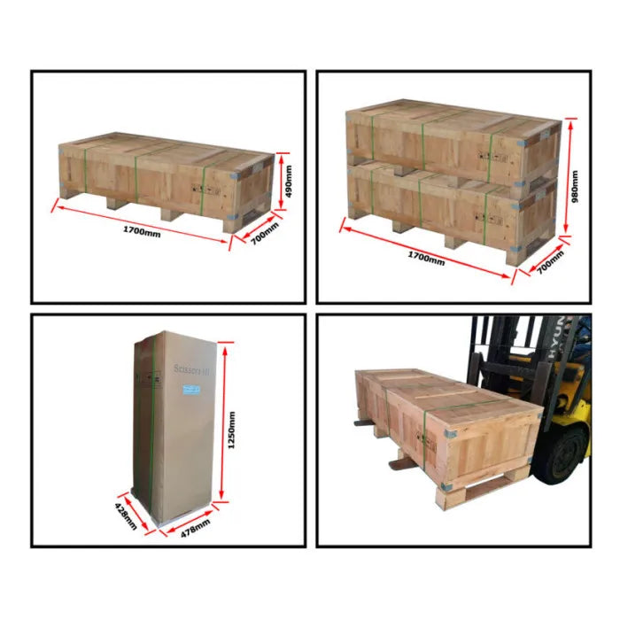 AMGO XL-7 Full-Rise Low Profile Scissor Lift