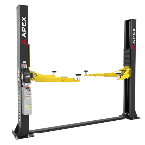APEX AL9LC Floorplate Two Post Car Lift