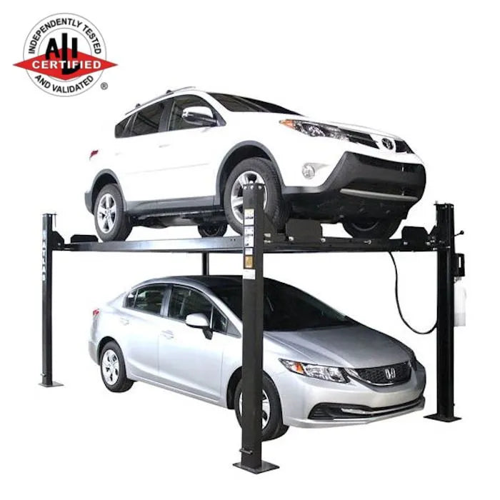 Atlas Apex 8 ALI Certified Four Post Lift + RJ35 Sliding Jacks Combo