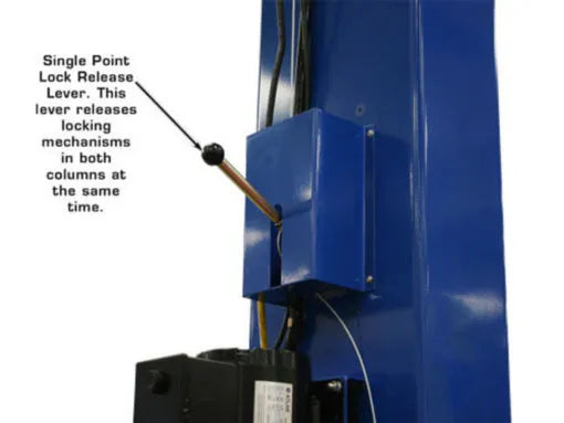 Atlas PV10PX Adjustable Overhead Two Post Lift