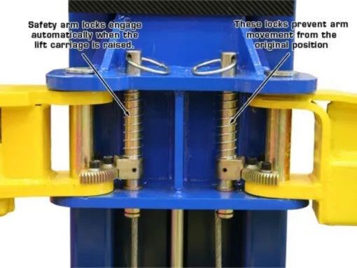 Atlas PV10PX Adjustable Overhead Two Post Lift