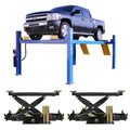 Atlas 414A Four Post Alignment Lift + RJ8 Rolling Jacks Combo