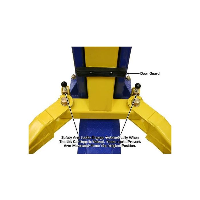 Atlas 9KBPX Baseplate Two Post Lift