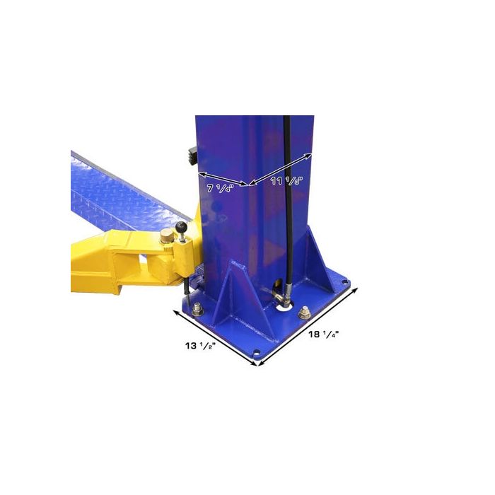 Atlas 9KBPX Baseplate Two Post Lift