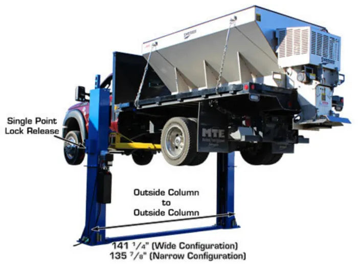 Atlas BP12000X Heavy-Duty Baseplate Two Post Lift