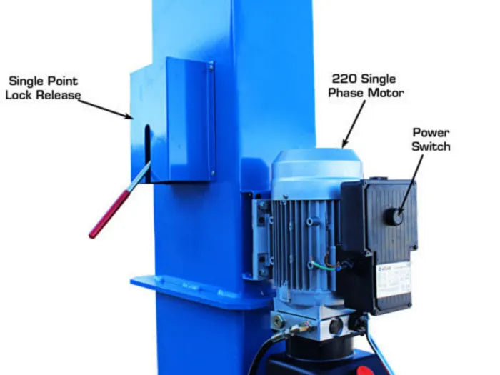 Atlas BP12000X Heavy-Duty Baseplate Two Post Lift