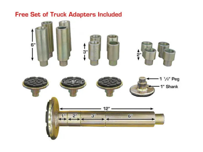 Atlas BP12000X Heavy-Duty Baseplate Two Post Lift