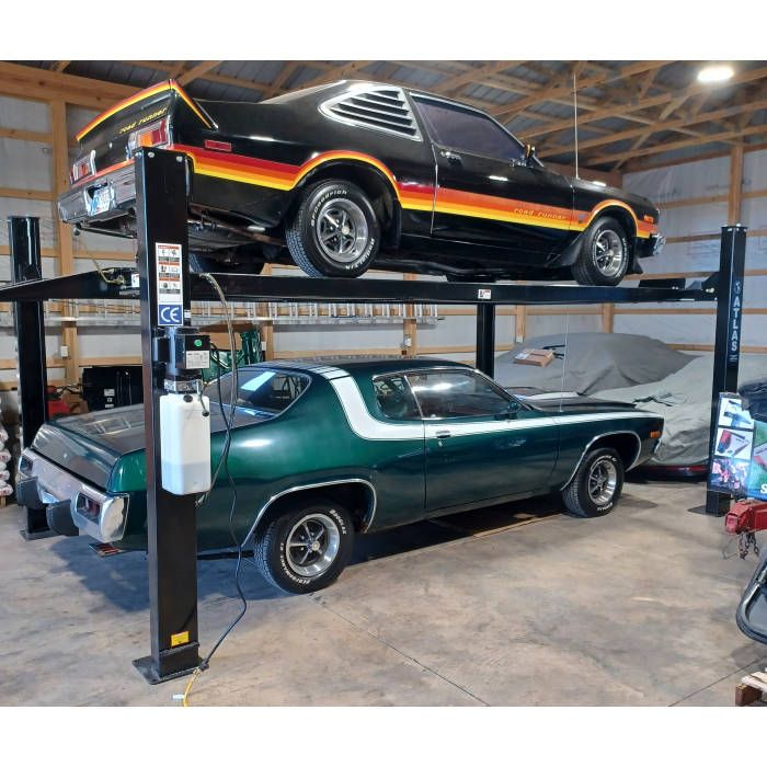 Atlas Garage Pro 9000 HD Portable Four Post Lift