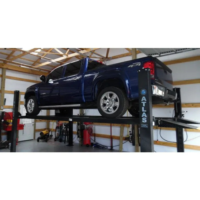 Atlas Garage Pro 9000 Four Post Lift + RJ35 Sliding Jacks Combo