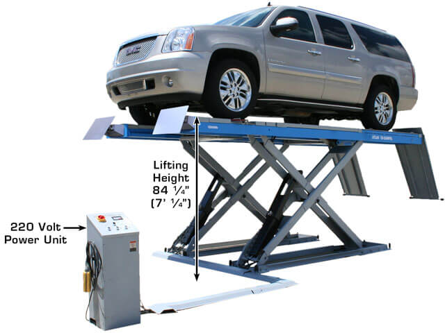 Atlas 12ASL-N Commercial Grade Scissor Alignment Lift
