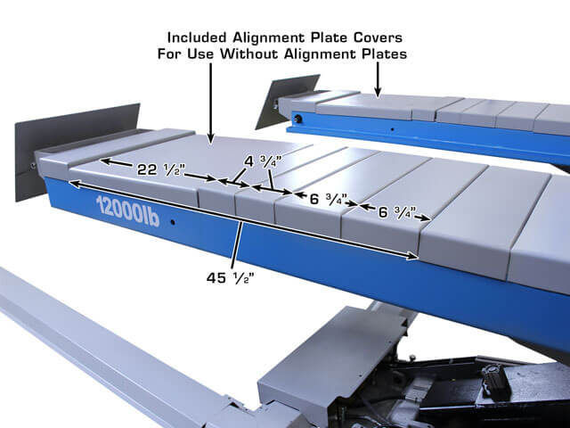 Atlas 12ASL-N Commercial Grade Scissor Alignment Lift