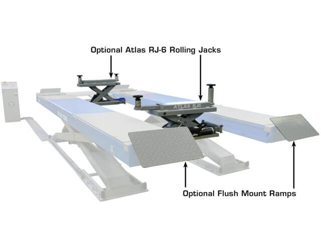 Atlas 12ASL-N Commercial Grade Scissor Alignment Lift