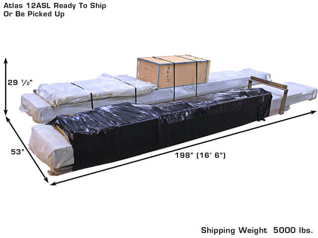 Atlas 12ASL-N Commercial Grade Scissor Alignment Lift