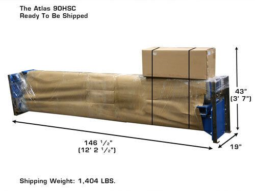 Atlas 9OHSC Overhead Two Post Lift