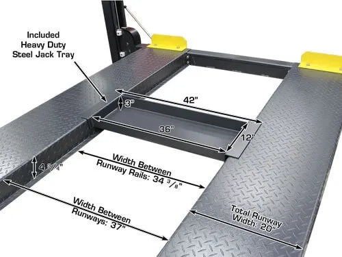 Atlas 408SL Premium Portable Four Post Lift