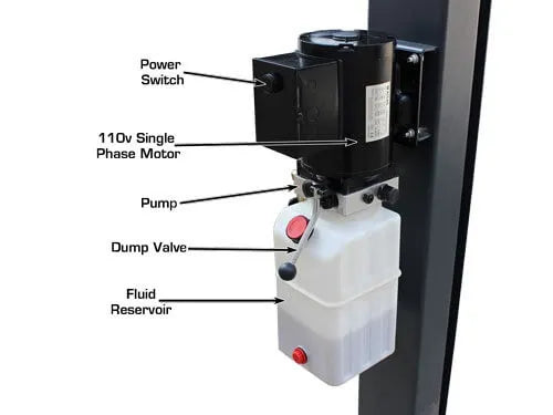 Atlas 408SL Premium Portable Four Post Lift