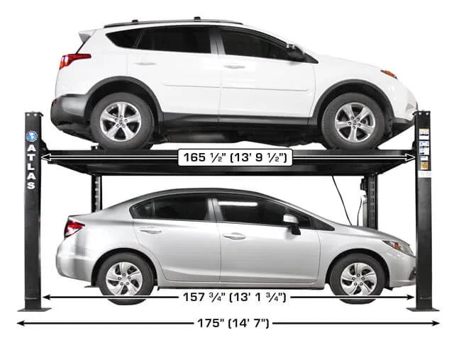 Atlas Apex 8 ALI Certified Four Post Lift
