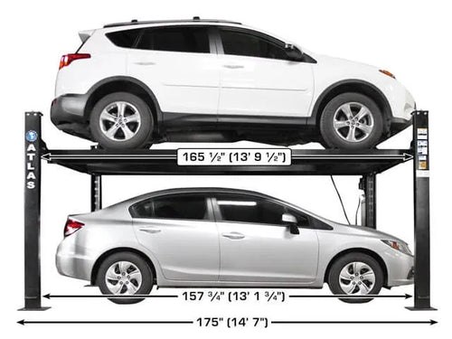 Atlas 408SL Premium Portable Four Post Lift