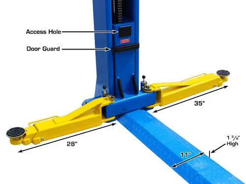 Atlas BP10000X Baseplate Two Post Vehicle Lift