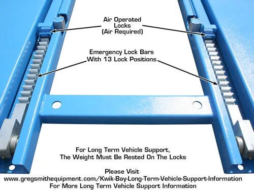 Atlas KWIK-BAY Portable Mid-Rise Scissor Lift
