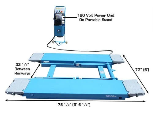Atlas KWIK-BAY Portable Mid-Rise Scissor Lift