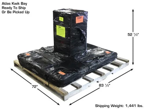 Atlas KWIK-BAY Portable Mid-Rise Scissor Lift