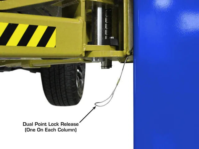 Atlas Platinum PVL9BP ALI Certified Baseplate Two Post Lift