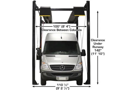 Atlas PRO7000ST Super Tall Four Post Parking Lift