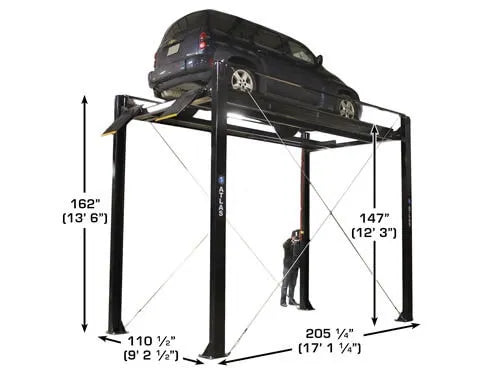 Atlas PRO7000ST Super Tall Four Post Parking Lift